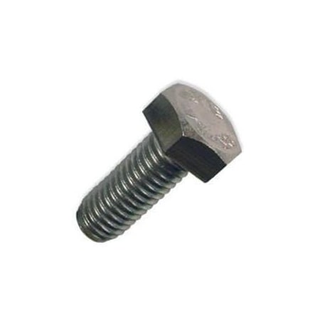 Newport Fasteners Grade 2, 1-1/8"-7 Hex Head Cap Screw, Plain Steel, 3 in L, 30 PK 976191-30